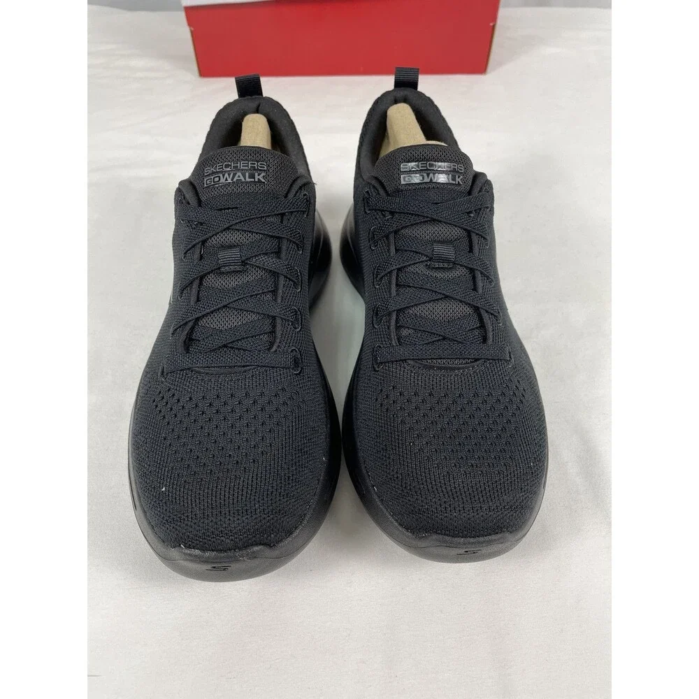Skechers GO WALK Arch Fit Grand Select Athletic Shoes Men's 7.5 Black 216126 BBK